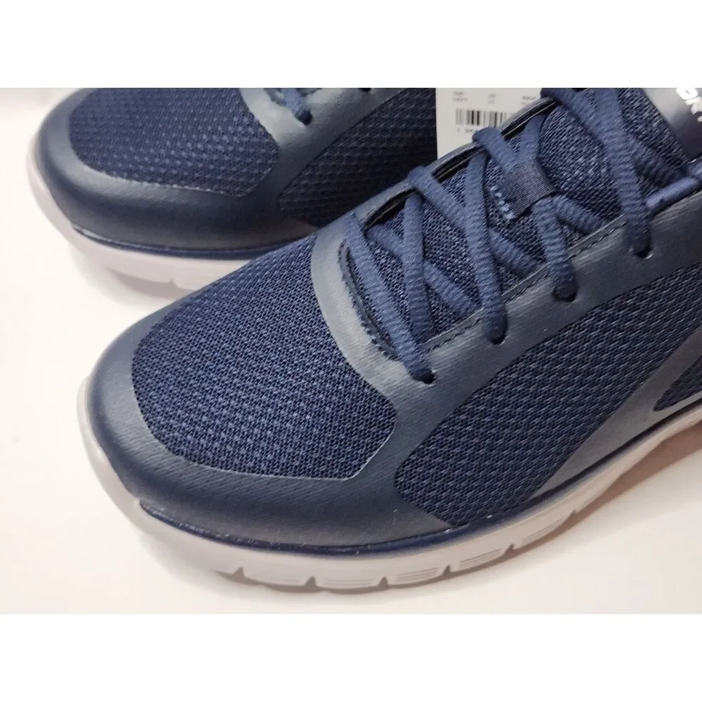 S Sport by Skechers Memory Foam Lace-up Sneakers Men's 11 Dark Blue